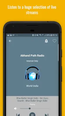 Punjabi Radio Stations android App screenshot 1