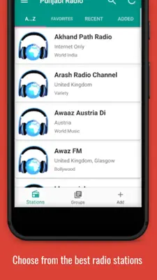 Punjabi Radio Stations android App screenshot 2